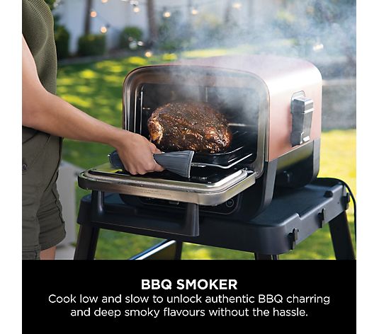 Ninja Woodfire Outdoor Pizza Oven & Smoker, Pizza Peel & Cover OO101UKQ