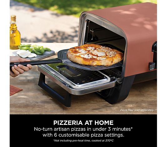 Ninja Woodfire Outdoor Pizza Oven & Smoker, Pizza Peel & Cover OO101UKQ